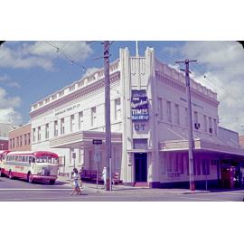 The Queensland Times building on the corner of Ellenborough and Brisbane Streets, Ipswich, early 1970s