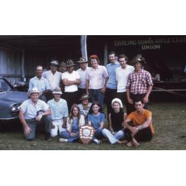 Ipswich Railway Rifle Club, winners of the Rush Shield, 1970s
