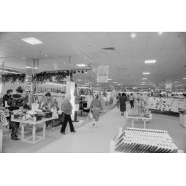 Opening of McDonnell & East, corner of Brisbane and Ellenborough Streets, August 1987 