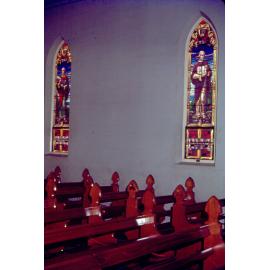 Interior of Ipswich Central Mission - Wesleyan Chapel, Ellenborough Street, Ipswich, c.1970