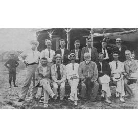 Group of men, Ipswich,  1920s