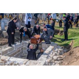 Reinterment of the Fleming family, Ipswich General Cemetery, 16th July 2019