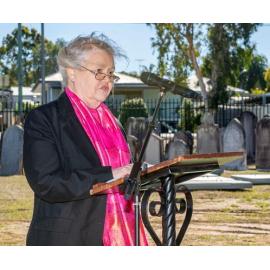 Reinterment of the Fleming family, Ipswich General Cemetery, 16th July 2019
