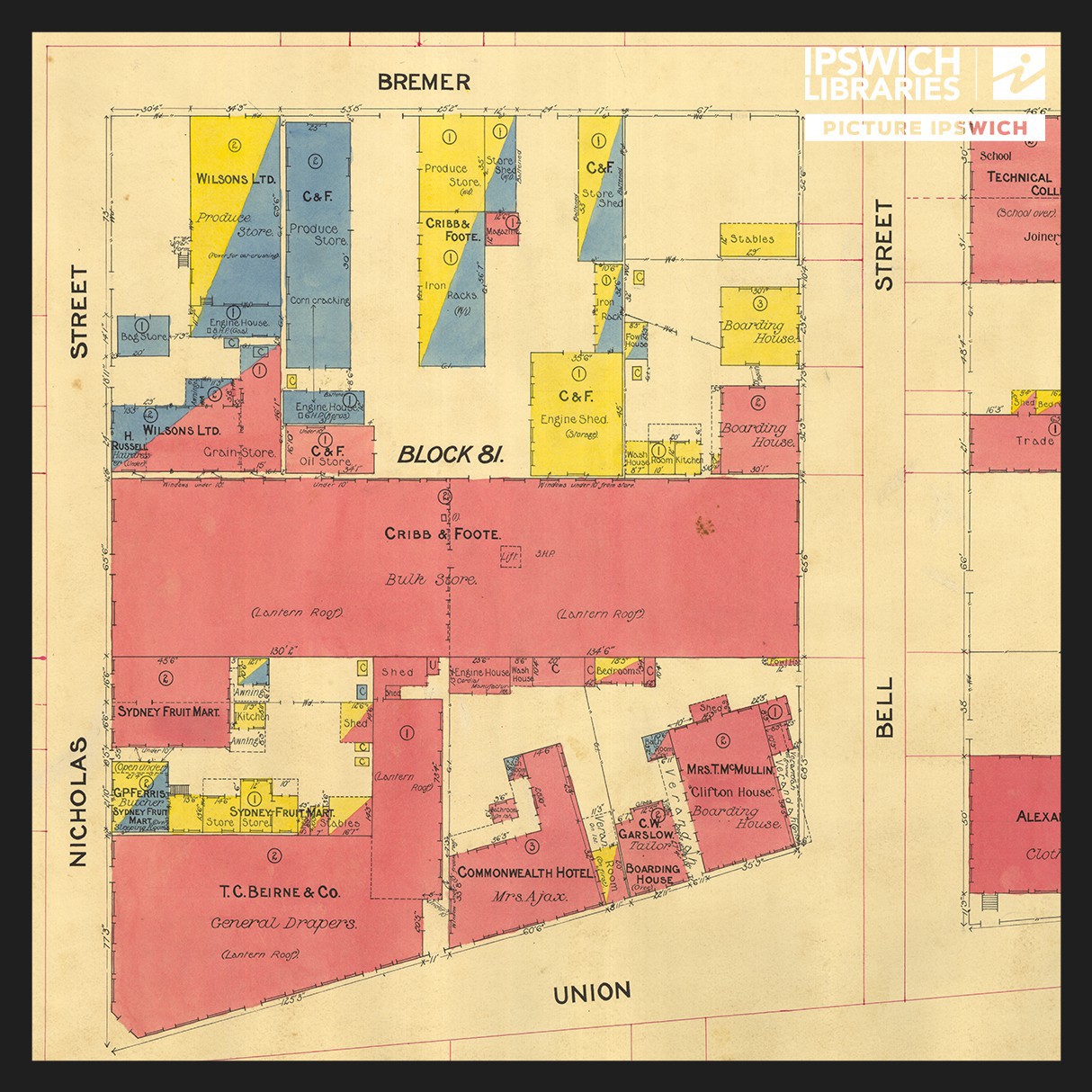 1918 Block Maps