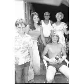Ipswich Family on holiday, Queensland, January 1978