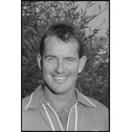 Steve Nance, thought to be a teacher at Ipswich Grammar School, Woodend, August 1985