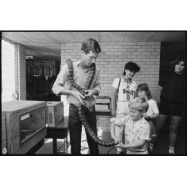 Snake Exhibit, Ipswich, August 1985