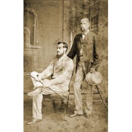 William Finucane and George Phillips, MLA, Brisbane, early 1870s