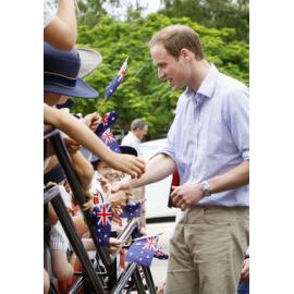 Prince William's visit to Ipswich in 2011