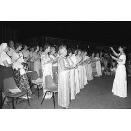 Christmas Carols in Ipswich, December 1977