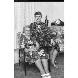 Two American women visitors, Ipswich, Queensland, January 1978