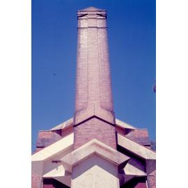 One of the towers on the Ipswich Incinerator Theatre, Ipswich, 1970