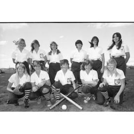 Ipswich Bombers Softball Team, Ipswich, February 1978