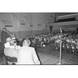 Meeting at Ipswich Civic Centre, Ipswich, Queensland, February 1978