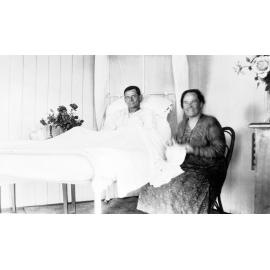 Matron Louisa Sirois and George Zerner, Marburg, c.1920