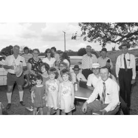 Family picnic, Ipswich, November 1977