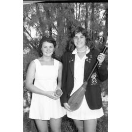 Unidentified vigoro players, Ipswich, Queensland, February 1978