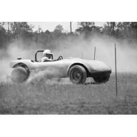 Unidentified driver from the West Moreton Auto Club, Ipswich, Queensland, February 1978