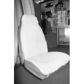 Skinny's Hideout sheepskin car seat covers, Ipswich, November 1977