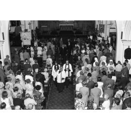 Evan Marginson's funeral at St Paul's, Ipswich, November 1977