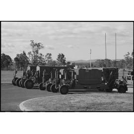 Military Equipment at the RAAF Base, Amberley, Ipswich, July 1985