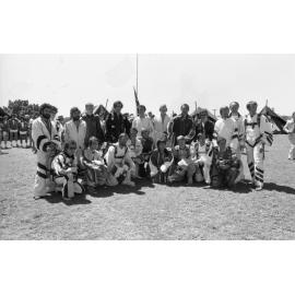 International teams at the Formation Skydiving World Championships, Gatton, November 1977