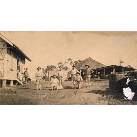 Staff at unidentified winery in the Churchill, One Mile area of Ipswich, 1890s