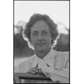 Thought to be Judith Hill, Headteacher of Ipswich Girls' Grammar School, July 1985