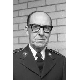 Thought to be Col (Colin?) Lucas of the Salvation Army, Ipswich, November 1977