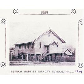 Ipswich Baptist Church Sunday School Hall, Ipswich, 1909