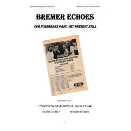 Bremer Echoes, Volume 40, No. 1, February 2022