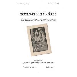 Bremer Echoes, Volume 41, No. 2, July 2023