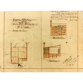 Union Hotel, Architectural Plans, 20 April 1904