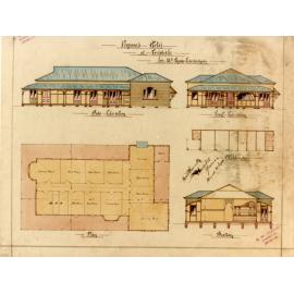 Proposed Hotel at Teviotville, Architectural Plans, 31 March 1910