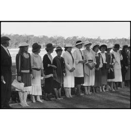 Fashion parade at the Ipswich Turf Club, Bundamba, July 1985