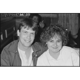 Unidentified couple, Ipswich, August 1985