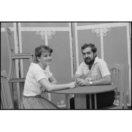Unidentified couple, Ipswich, July 1985