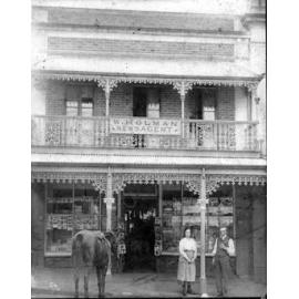 Holman's Newsagent, Brisbane Street, Ipswich, c.1921