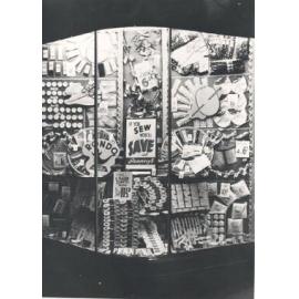 Penney's window display, Nicholas Street, Ipswich, early 1950s