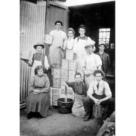 Staff of Treagle Confectioner, Bell Street, Ipswich, n.d.
