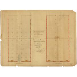 Proposed bulk stores for Cribb & Foote map: Bell Street, Ipswich / George Brockwell Gill