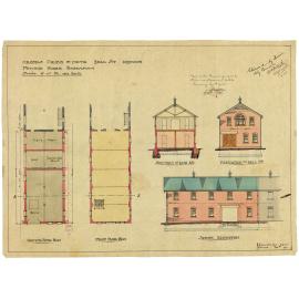 Specifications for Cribb & Foote proposed Power House extension at Bell Street, Ipswich map / George Brockwell Gill.