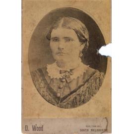 Mary Wilkinson (nee Farrell), of Waghorn Street, Ipswich, n.d.