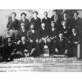 Whitwood Senior Cricket Club, Ipswich, 1895