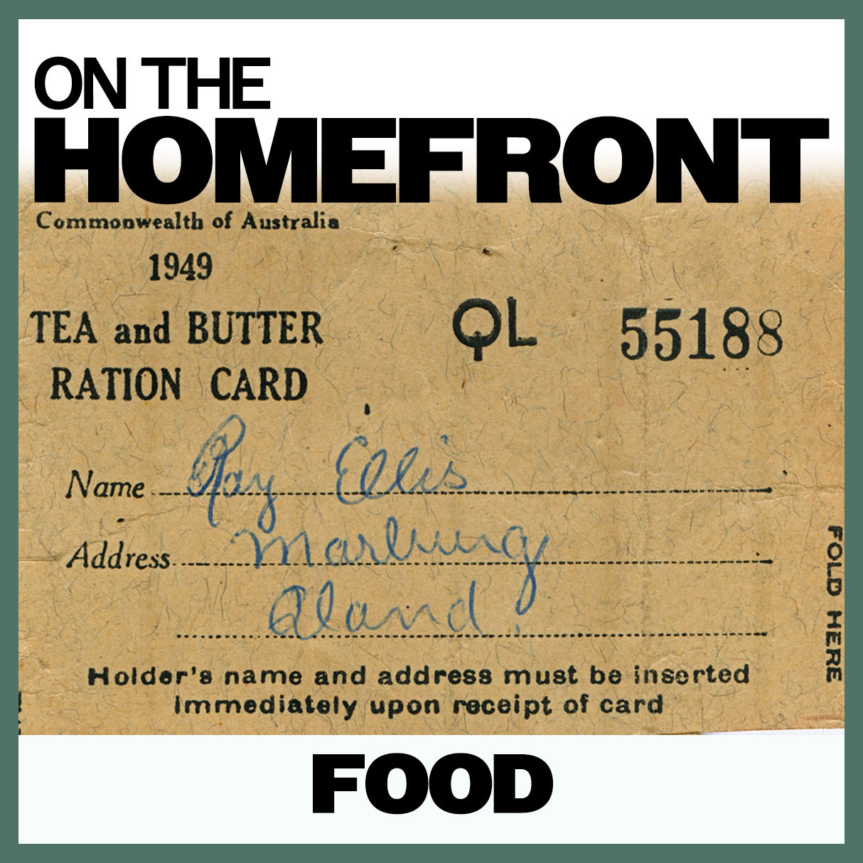 On The Homefront: Food