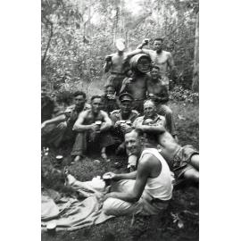 Members from Ipswich of the Australian Light Horse Regiment, Mt. Gravatt, 1945