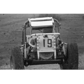 Sprint Car, No. 19, racing in the 1979 Queensland Times Off-Road Spectacular, Minden, Somerset, November 1979