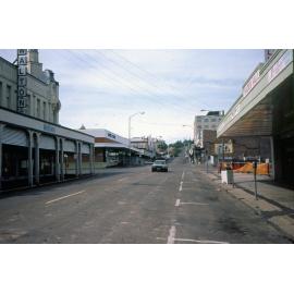 Nicholas Street towards Brisbane Street, Ipswich, 1970