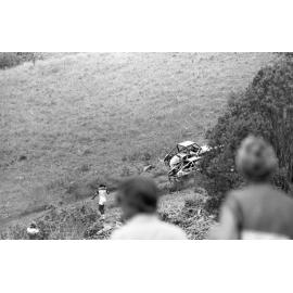 SORE Buggy, No. 22, driven by Tom Poots, and Sprint Car, No. 13, driven by Brian Mannion, racing in the 1979 Queensland Times Off-Road Spectacular, Minden, Somerset, November 1979