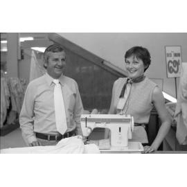 Singer sewing machine presentation, Ipswich, 14th October 1977